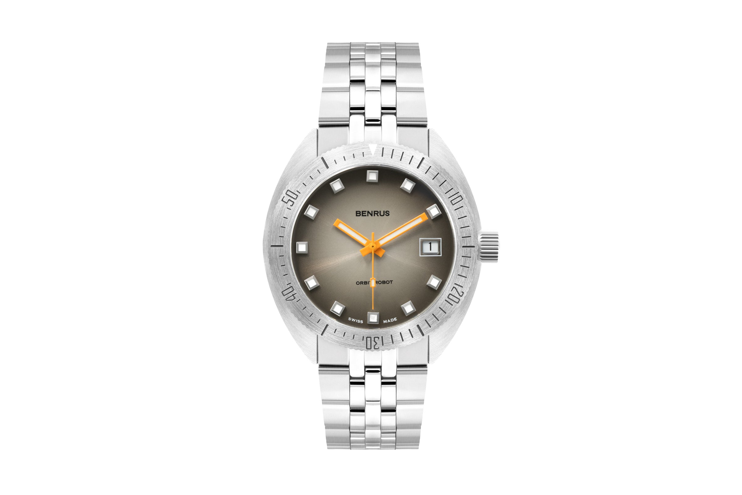 Benrus stainless shop steel watch